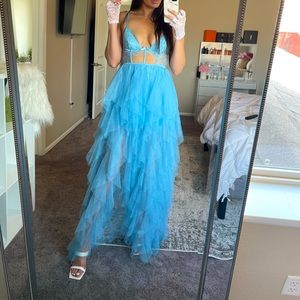 For love and lemons hi-lo gown